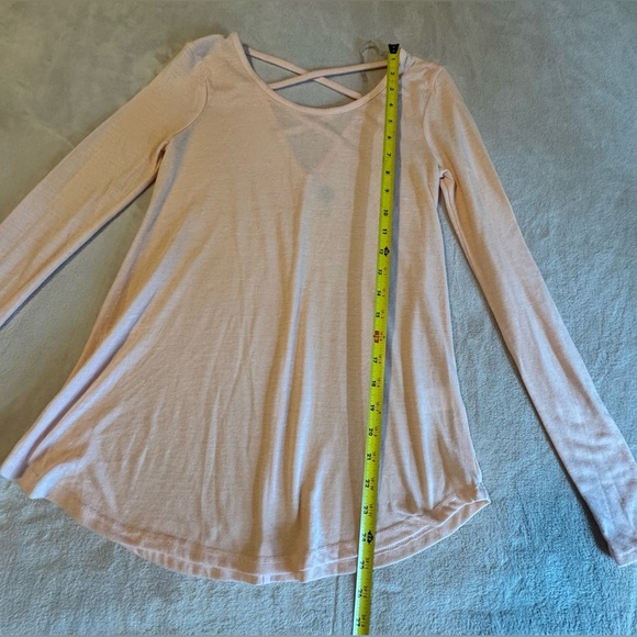 Authentic American Heritage Light Pink Long Sleeve Blouse Size XS - Picture 3 of 7